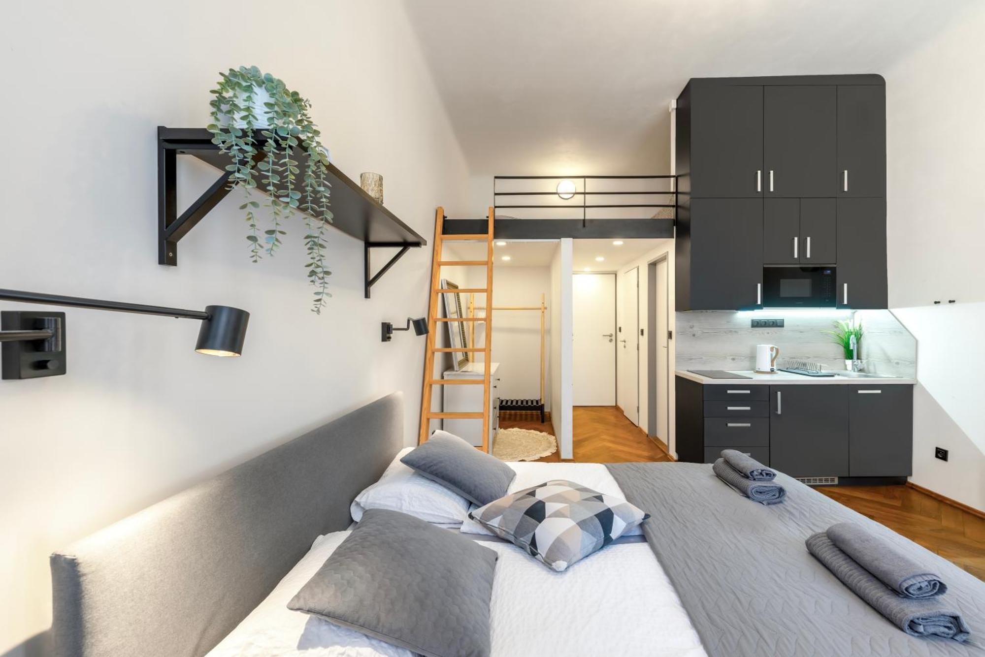 Awesome Stay Studios Praga Exterior foto
